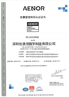 ISO9001质量管理体系认证