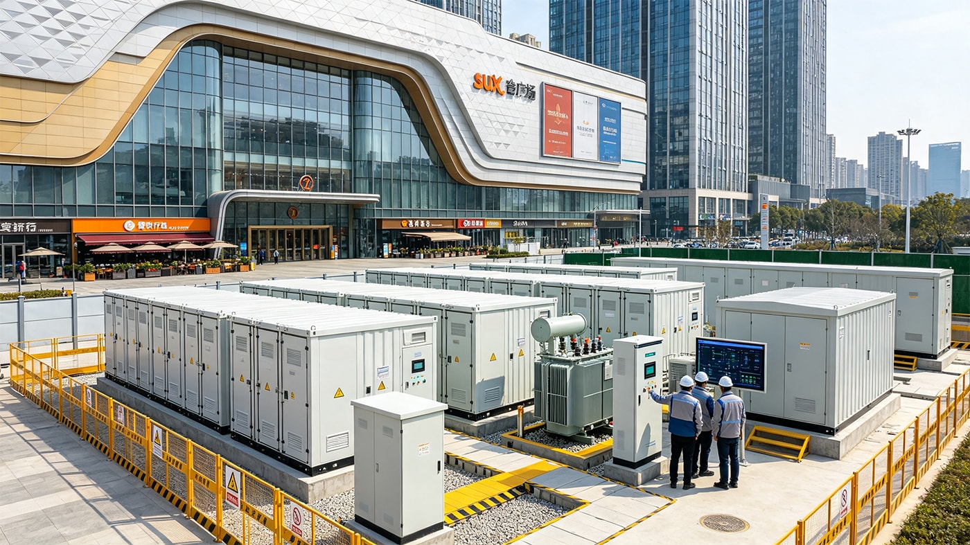 B商业综合体储能系统客户成功案例
