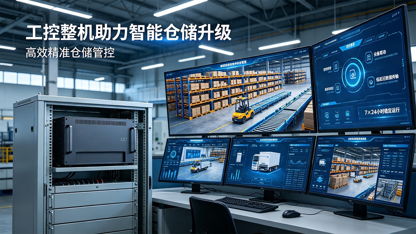 工控整机助力智能仓储升级 实现高效精准仓储管控