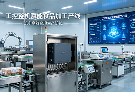 工控整机赋能食品加工产线 筑牢高效合规生产防线