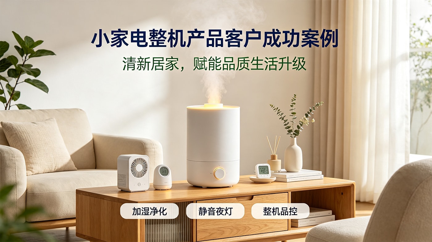 小家电整机产品客户成功案例：智享生活，赋能居家新体验
