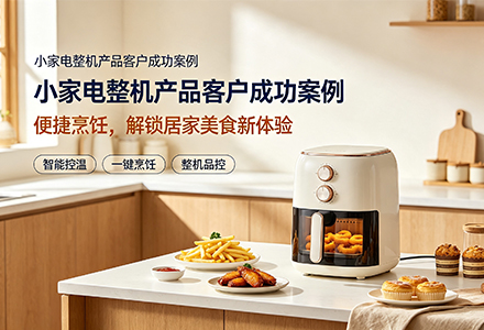 小家电整机产品客户成功案例：便捷烹饪，解锁居家美食新体验