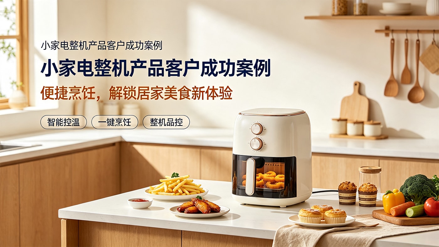 小家电整机产品客户成功案例：便捷烹饪，解锁居家美食新体验